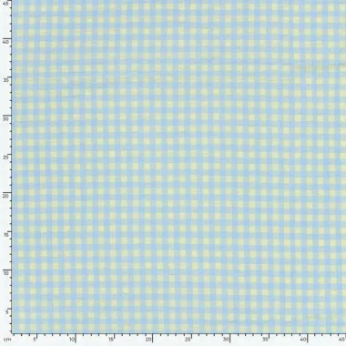 -Geruite stof - poplin seersucker - lichtblauw/mint - 25003-002 - Geruite stof - poplin seersucker - lichtblauw/mint - 25003-002