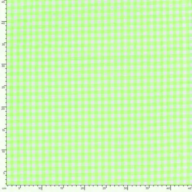-Geruite stof - poplin seersucker - neon groen/wit - 25003-023 - Geruite stof - poplin seersucker - neon groen/wit - 25003-023