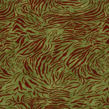-Tricot stof - French Terry - zebraprint - kaki - 24521-027 - Tricot stof - French Terry - zebraprint - kaki - 24521-027