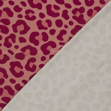 -Tricot stof - panterprint - oudroze - 25677-014 - Tricot stof - panterprint - oudroze - 25677-014