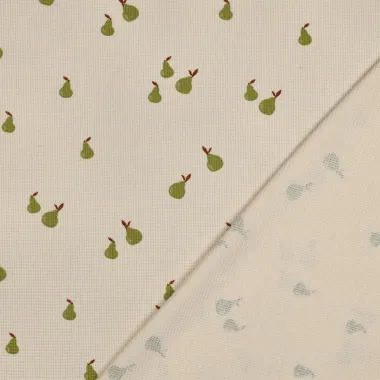 -Tricot stof - wafeljersey - peren - naturel - 7160-005 - Tricot stof - wafeljersey - peren - naturel - 7160-005