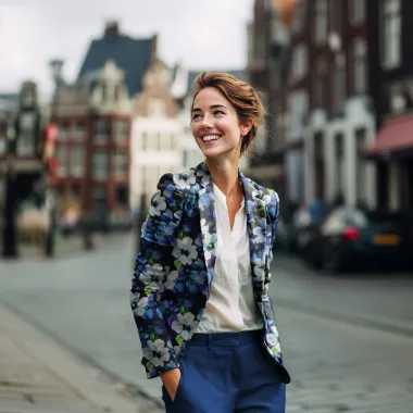 -Tricot stof - punta di roma - digitaal bloemen - zwart - 7840-001 - Tricot stof - punta di roma - digitaal bloemen - zwart - 7840-001