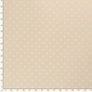 -Katoen stof - poplin - palmbomen - beige - 19470-052 - Katoen stof - poplin - palmbomen - beige - 19470-052