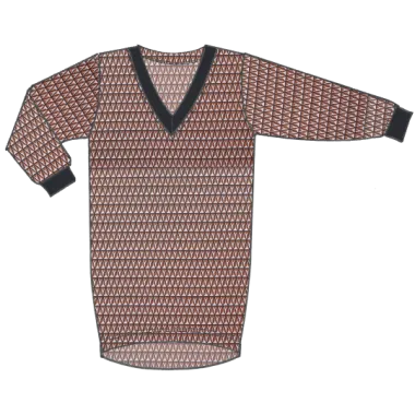-Strickstoff – Jacquard – Retro – Braun – 419020-22 - Strickstoff – Jacquard – Retro – Braun – 419020-22