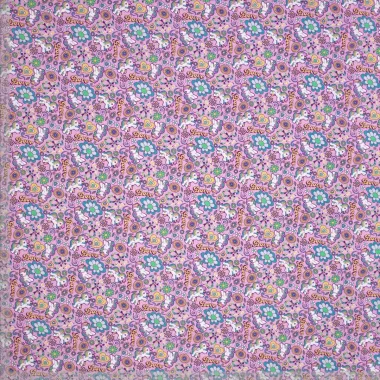 -Katoen stof - poplin - My Little Pony - lichtroze - 669140-31 - Katoen stof - poplin - My Little Pony - lichtroze - 669140-31