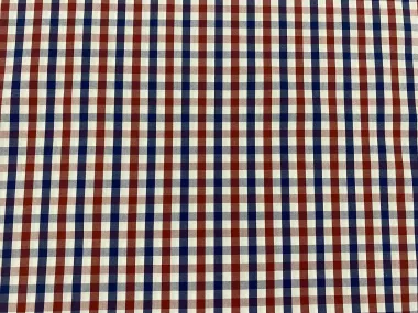 -Geruite stof - katoen - rood/wit/blauw - JT001 - Geruite stof - katoen - rood/wit/blauw - JT001