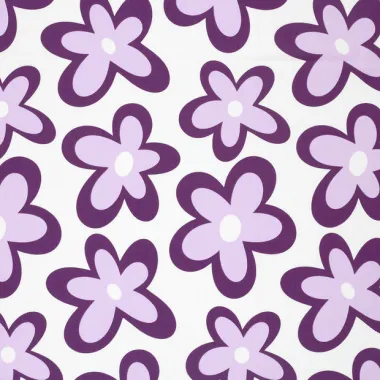-Tricot stof - bloemen - gebroken wit - 27/25706-051 - Tricot stof - bloemen - gebroken wit - 27/25706-051