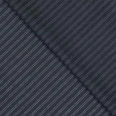 -Stretch stof - sparkling strepen - zwart - 417074-81 - Stretch stof - sparkling strepen - zwart - 417074-81