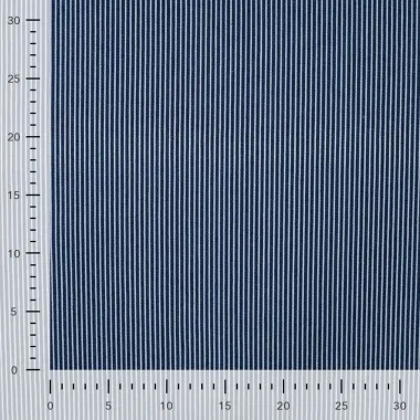 -Spijkerstof - jacquard - yarn dyed - strepen - donkerblauw - Q11807-980 - Spijkerstof - jacquard - yarn dyed - strepen - donkerblauw - Q11807-980