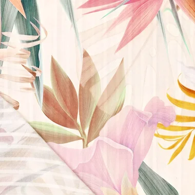 -Viscose stof - digitaal bloemen en bladeren - multi - 22525-001 - Viscose stof - digitaal bloemen en bladeren - multi - 22525-001