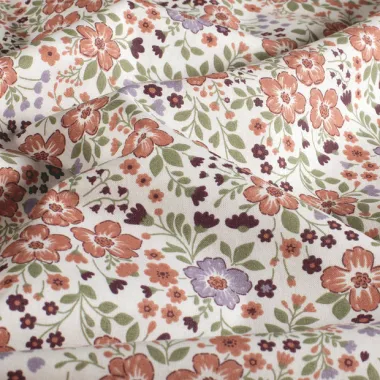 -Katoenen stof - poplin - bloemetjes - gebroken wit - 27/25615-051 - Katoenen stof - poplin - bloemetjes - gebroken wit - 27/25615-051