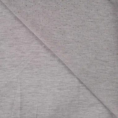 -Polyester stof - linnenlook - dew drops - zwart - Q11838-690 - Polyester stof - linnenlook - dew drops - zwart - Q11838-690