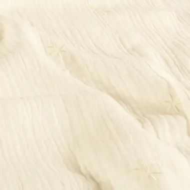 -Embroidery stof - mousseline - bloemetjes - gebroken wit - 25272-051 - Embroidery stof - mousseline - bloemetjes - gebroken wit - 25272-051