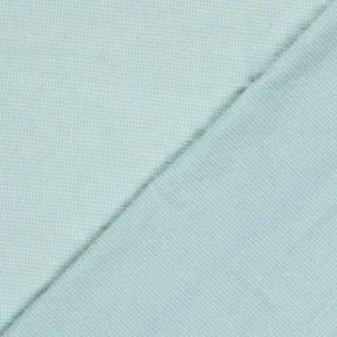 -Geruite stof - poplin seersucker - lichtblauw/mint - 25002-002 - Geruite stof - poplin seersucker - lichtblauw/mint - 25002-002
