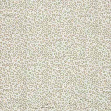 -Mousseline stof - panterprint - gebroken wit - 25323-051 - Mousseline stof - panterprint - gebroken wit - 25323-051