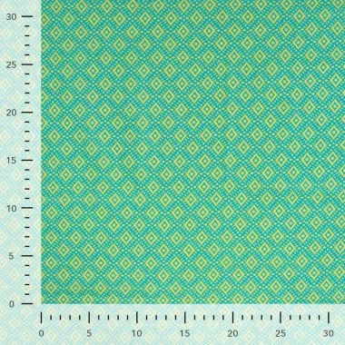 -Katoenen stof - voile - fantasie - geel - P16010-820 - Katoenen stof - voile - fantasie - geel - P16010-820