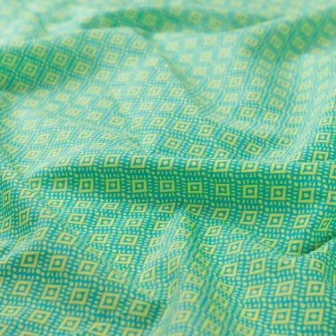 -Katoenen stof - voile - fantasie - geel - P16010-820 - Katoenen stof - voile - fantasie - geel - P16010-820