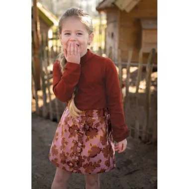 -Polyester stof - jacquard - bloemen - roze - 27/4529-001 - Polyester stof - jacquard - bloemen - roze - 27/4529-001
