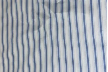 -Katoenen stof - strepen - blauw/wit - JT136 - Katoenen stof - strepen - blauw/wit - JT136