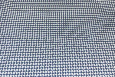 -Polyamide stof - travel - pied de poule - blauw - JT125 - Polyamide stof - travel - pied de poule - blauw - JT125