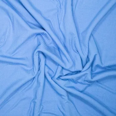 -Tricot stof - bamboo ribtricot - blauw - 794807-850 - Tricot stof - bamboo ribtricot - blauw - 794807-850