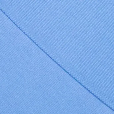 -Tricot stof - bamboo ribtricot - blauw - 794807-850 - Tricot stof - bamboo ribtricot - blauw - 794807-850