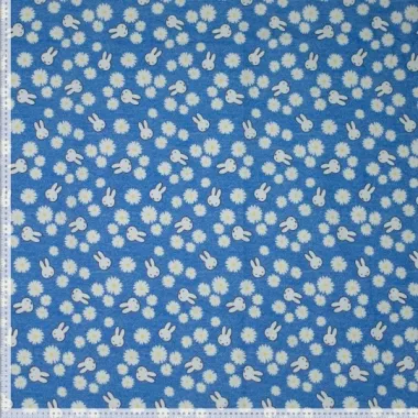 -Canvas stof - digitaal Nijntje - blauw - 928118-10 - Canvas stof - digitaal Nijntje - blauw - 928118-10