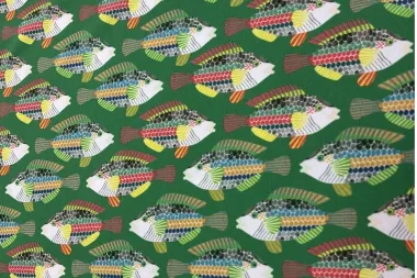 -Jersey – Fische – grün – JT353 - Jersey – Fische – grün – JT353