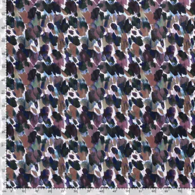 -Tricot stof - sportswear - fantasie - zwart multi - 20327-069 - Tricot stof - sportswear - fantasie - zwart multi - 20327-069