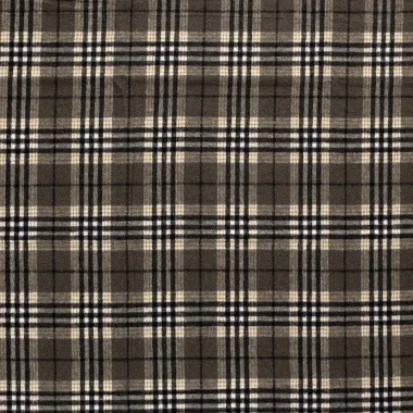 -Geruite stof - bruin - 24210-054 - Geruite stof - bruin - 24210-054