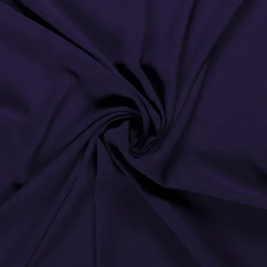 -Stretch stof - Bi-stretch (crêpe) - donkerpaars - 2773-047 - Stretch stof - Bi-stretch (crêpe) - donkerpaars - 2773-047