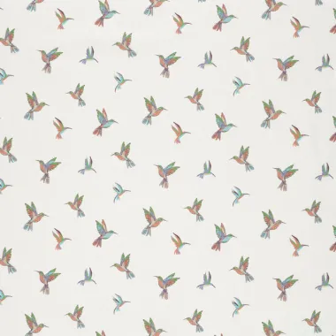 -Katoenen stof - poplin - vogels - gebroken wit - 27/25620-051 - Katoenen stof - poplin - vogels - gebroken wit - 27/25620-051