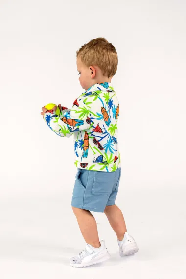-Tricot stof - zomer - gebroken wit - 27/25713-051 - Tricot stof - zomer - gebroken wit - 27/25713-051