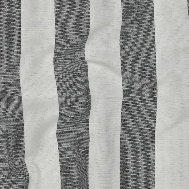 -Katoenen stof - mix - yarn dyed stripes - zwart - 3171-001 - Katoenen stof - mix - yarn dyed stripes - zwart - 3171-001