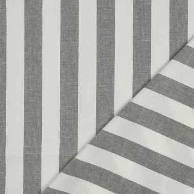 -Katoenen stof - mix - yarn dyed stripes - saliegroen - 3171-004 - Katoenen stof - mix - yarn dyed stripes - saliegroen - 3171-004
