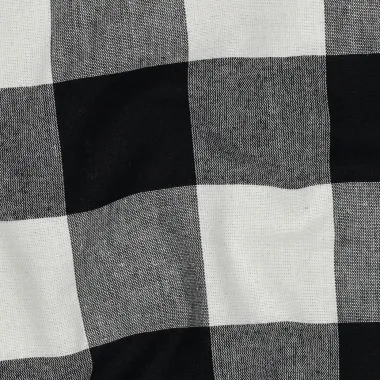 -Geruite stof - yarn dyed checks - zwart - 3171-011 - Geruite stof - yarn dyed checks - zwart - 3171-011