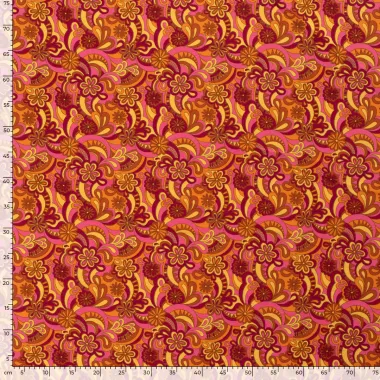 -Texture stof - bloemen - multi - 20828-036 - Texture stof - bloemen - multi - 20828-036
