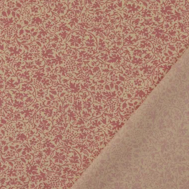 -Baumwolle – Popeline – Blätter – Altrosa – 60689-014 - Baumwolle – Popeline – Blätter – Altrosa – 60689-014