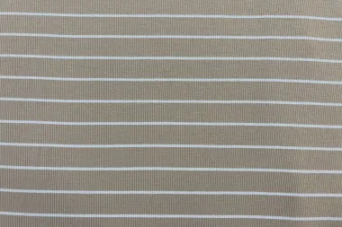 -Tricot stof - ribtricot - strepen - beige - 25421-052 - Tricot stof - ribtricot - strepen - beige - 25421-052