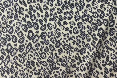 -Viscose stof - dierenprint - kaki - JT867 - Viscose stof - dierenprint - kaki - JT867