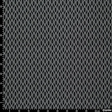 -Polyamide stof - travel - abstract - zwart - 22793-999 - Polyamide stof - travel - abstract - zwart - 22793-999