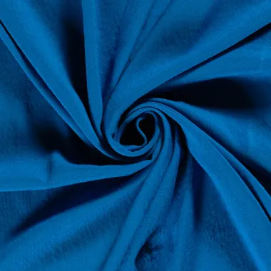 -Viscose stof - bubble - licht kobaltblauw - 23155-005 - Viscose stof - bubble - licht kobaltblauw - 23155-005