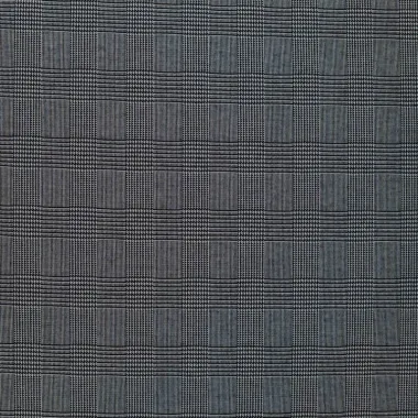 -Geruite stof - jacquard - prince de galles - zwart - Q22903-690 - Geruite stof - jacquard - prince de galles - zwart - Q22903-690