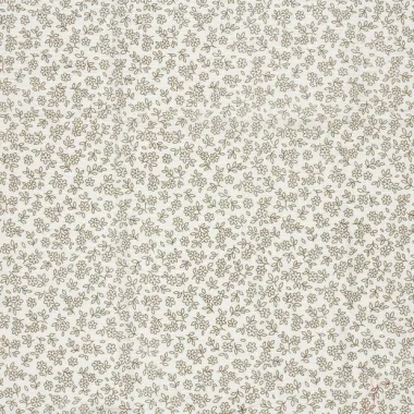 -Mousseline stof - bloemetjes - gebroken wit - 25330-051 - Mousseline stof - bloemetjes - gebroken wit - 25330-051