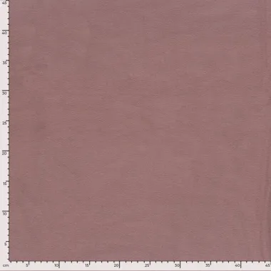 -Fleece stof - fleece katoen brushed - mauve - 10004-043 - Fleece stof - fleece katoen brushed - mauve - 10004-043