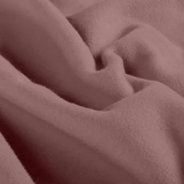 -Fleece stof - fleece katoen brushed - mauve - 10004-043 - Fleece stof - fleece katoen brushed - mauve - 10004-043