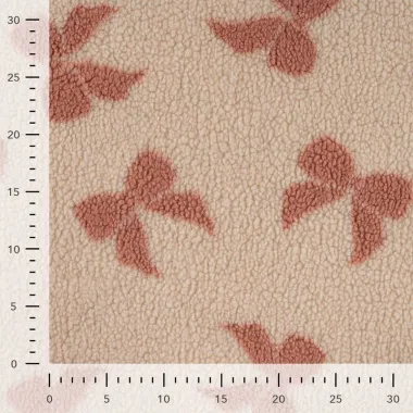 -Teddy stof - jacquard - strikken - zand - 4/K80405-520 - Teddy stof - jacquard - strikken - zand - 4/K80405-520