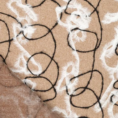 -Embroidery stof - mantelstof - swirl firenze - naturel - 23069-098 - Embroidery stof - mantelstof - swirl firenze - naturel - 23069-098