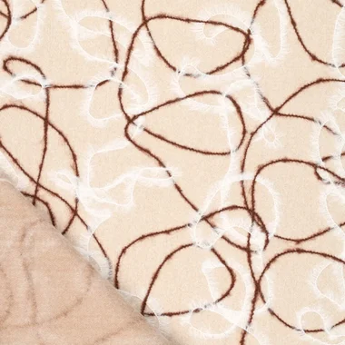 -Embroidery stof - swirl firenze - ecru - 23069-035 - Embroidery stof - swirl firenze - ecru - 23069-035
