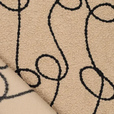 -Embroidery stof - bouclé mantelstof - lana fantasia - naturel - 23072-098 - Embroidery stof - bouclé mantelstof - lana fantasia - naturel - 23072-098